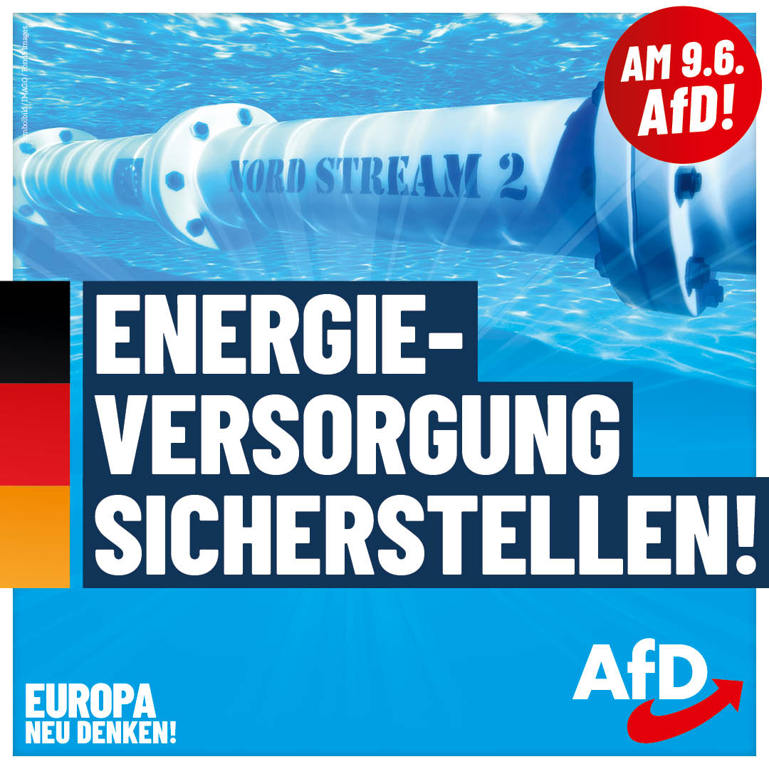 AfD EW2024 Plakate Energie Kernkraft