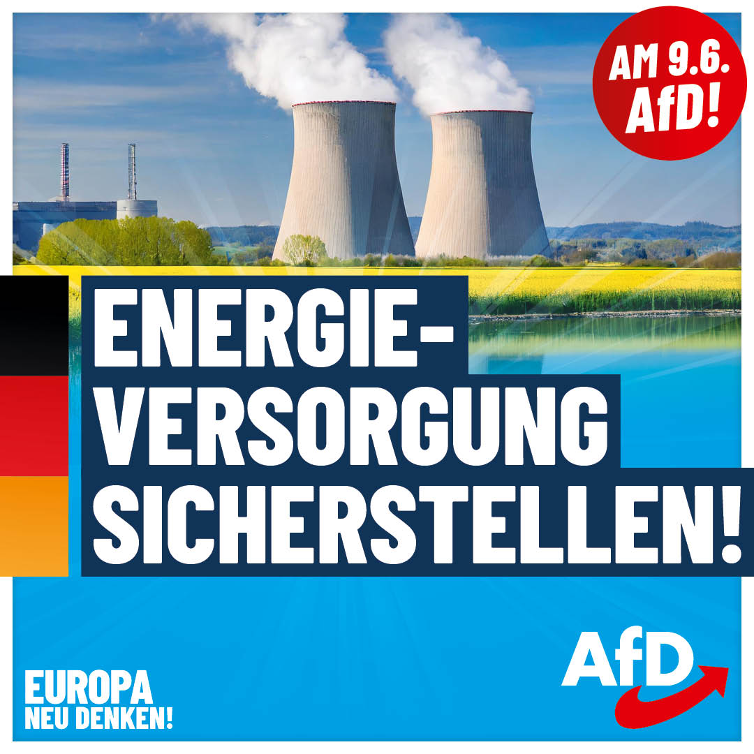 AfD EW2024 Plakate Energie_Pipeline